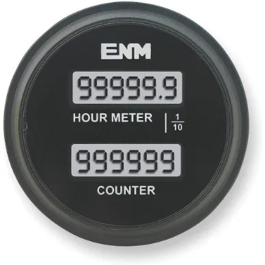 Hour Meter/counter Lcd 6digit 8-32 Vdc