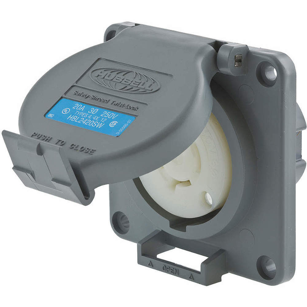 HUBBELL WIRING DEVICE-KELLEMS HBL2420SW
