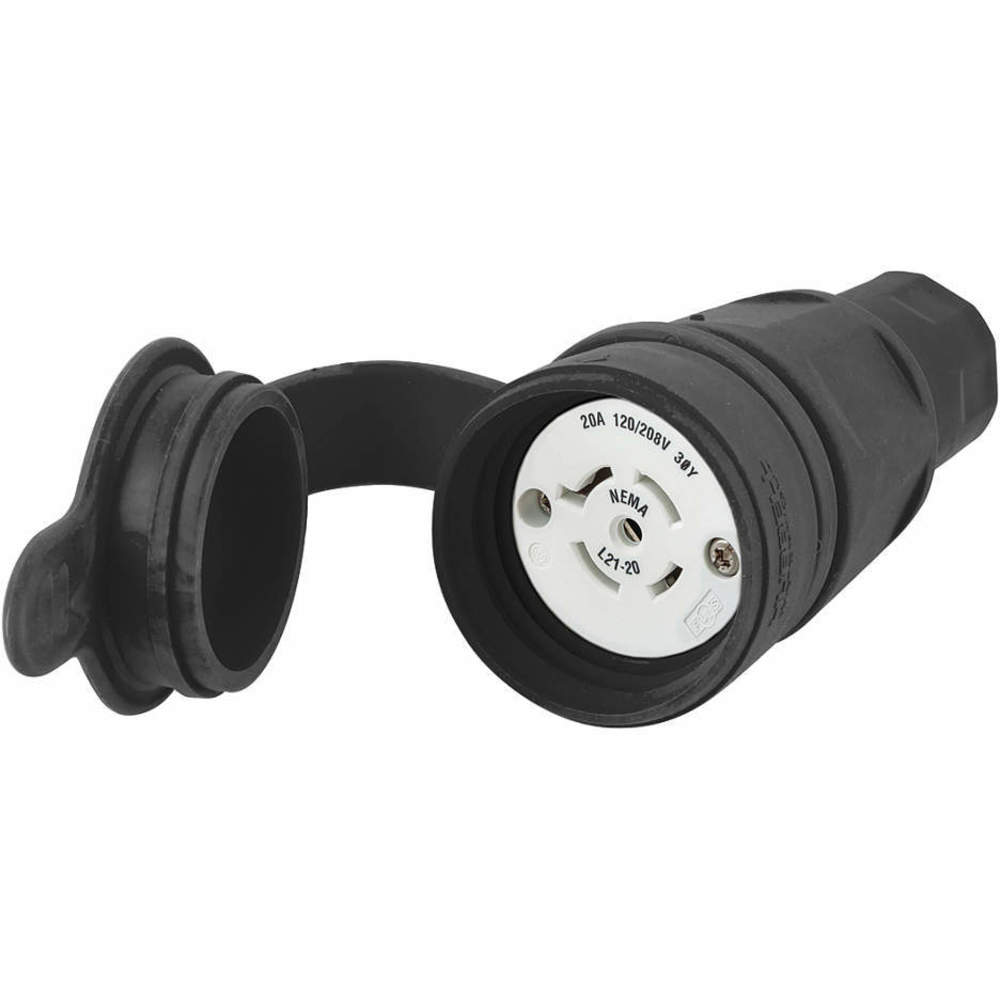 HUBBELL WIRING DEVICE-KELLEMS HBL27W81BK