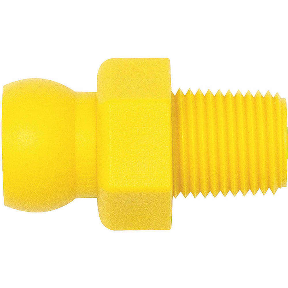 LOC-LINE 46425 Acid Resist Npt Connector 1/8 Inch - Pack Of 50 | AB6BNV 20Y157