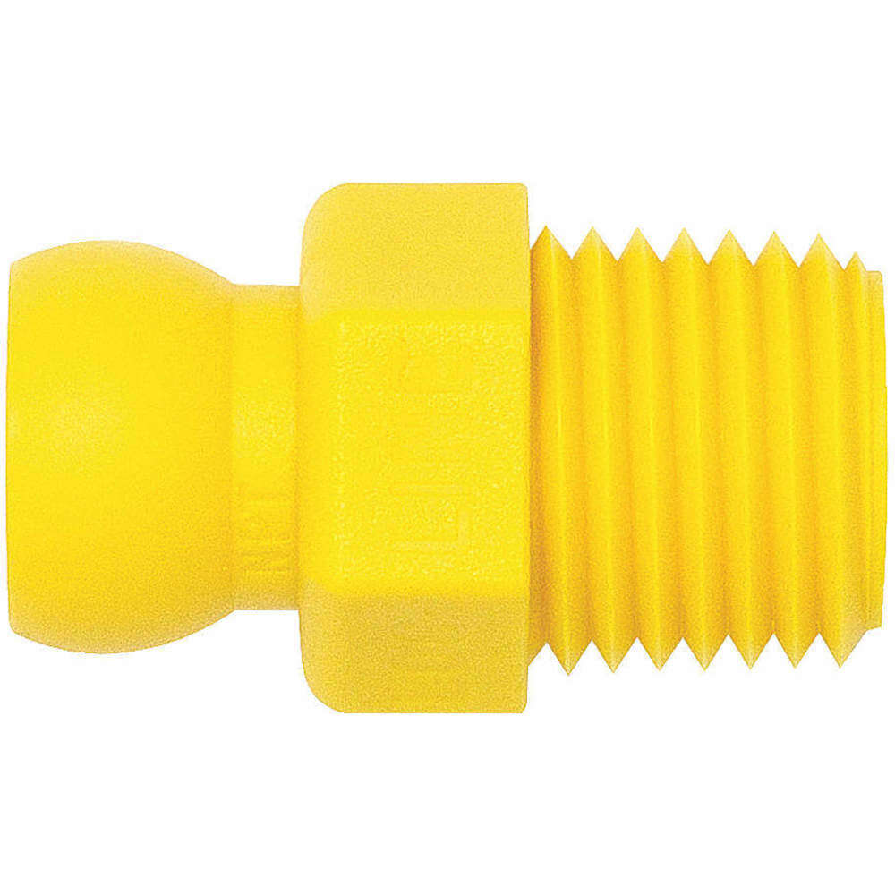 LOC-LINE 46426 Acid Resist Npt Connector 1/4 Inch - Pack Of 50 | AB6BNW 20Y158