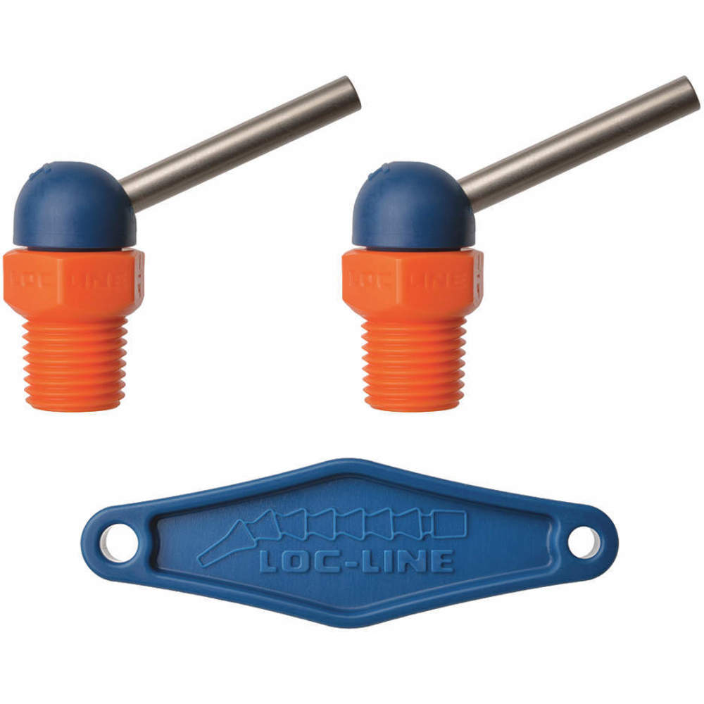 LOC-LINE 72075 Nozzle CT Style 0.160 Inch Diameter PK2 | AH7PRB 36XM70