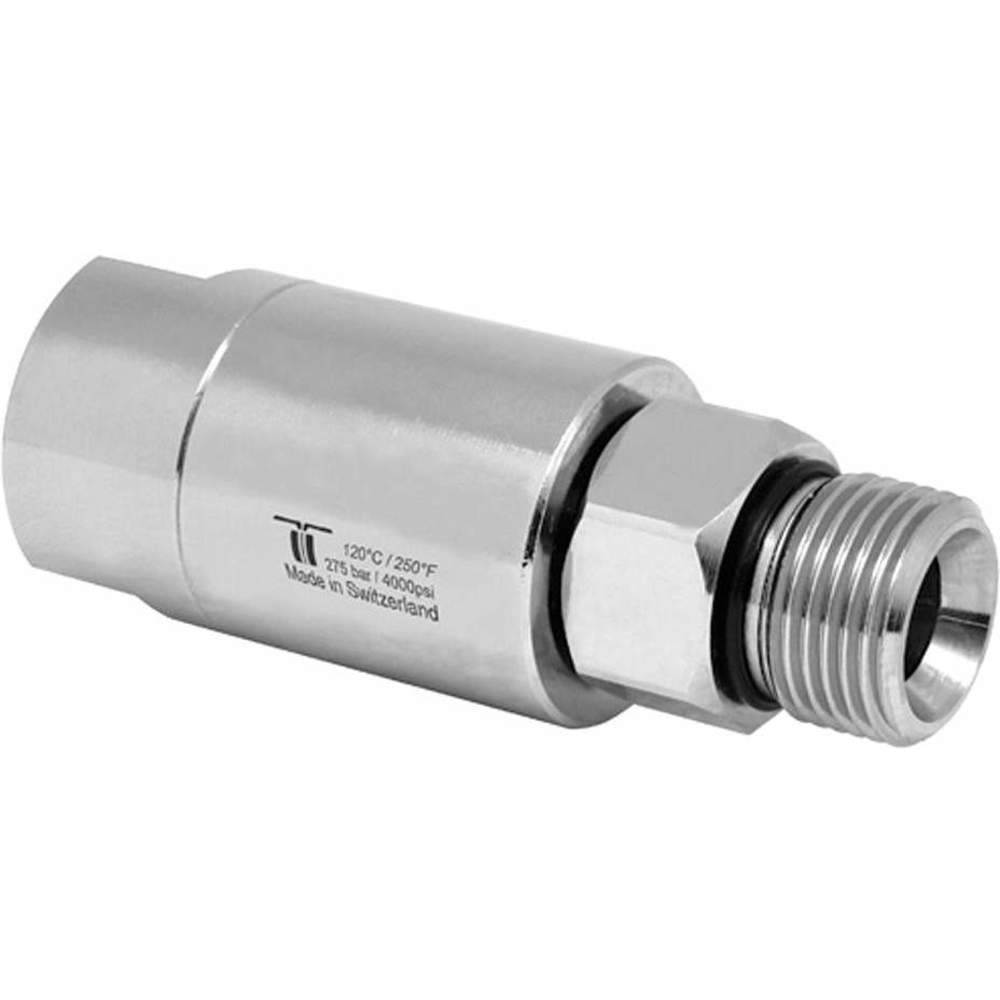 Rotary Union Dgl Swivel Nptf x Nptm 3/8in