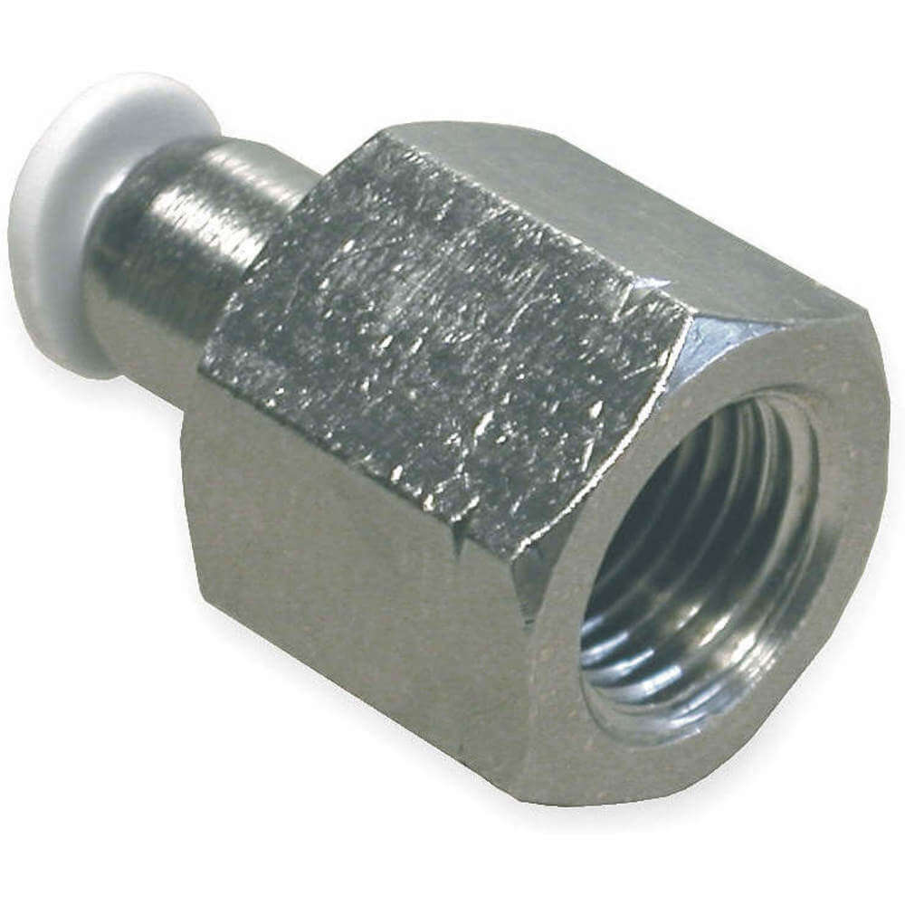 Female Adapter Push Inch Tube 1/8 Inch, 10PK