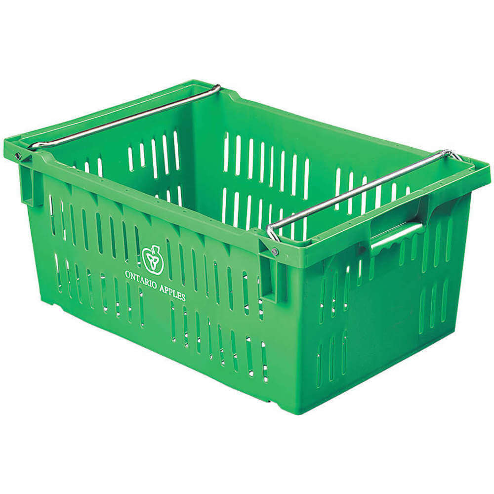 ORBIS AF2416-10 Green Stack And Nest Bin 23-5 / 8 inch Length Green | AA2CZV 10E157