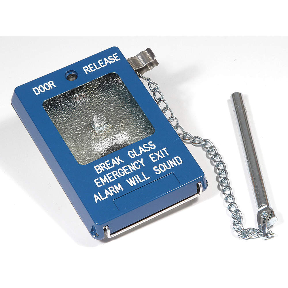 Comutator alarmă de urgență Tastă pentru resetare Albastru