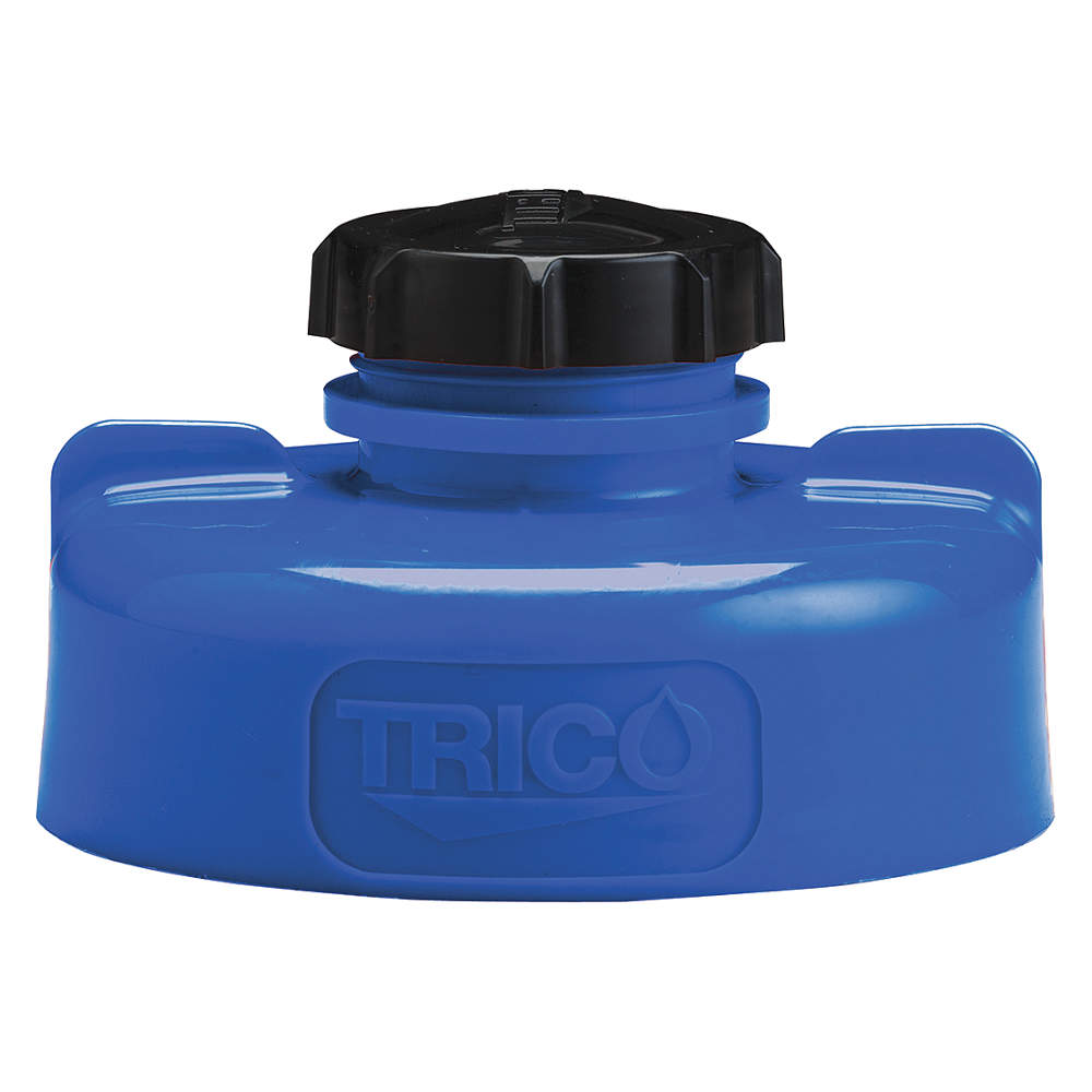 Storage Lid, HDPE, 3.25 Inch Height, Blue