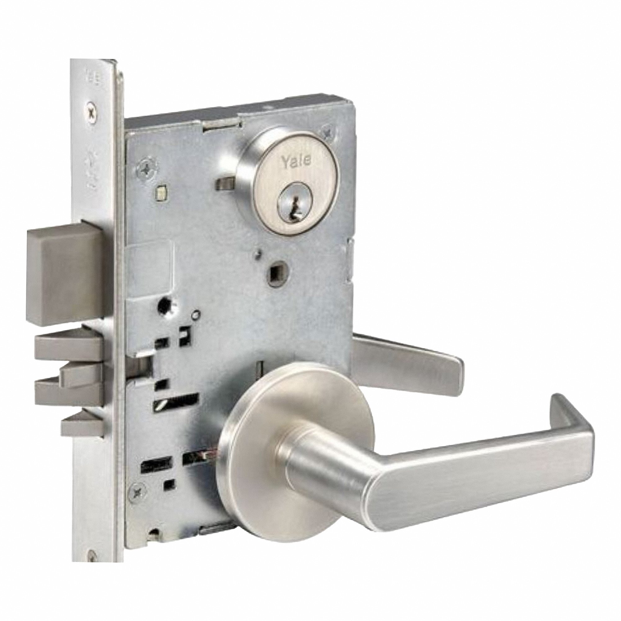 YALE AUR88182FL x 626 x YMS Mortise Lockset Lever Classroom Intruder | AE6XJG 5VTC2