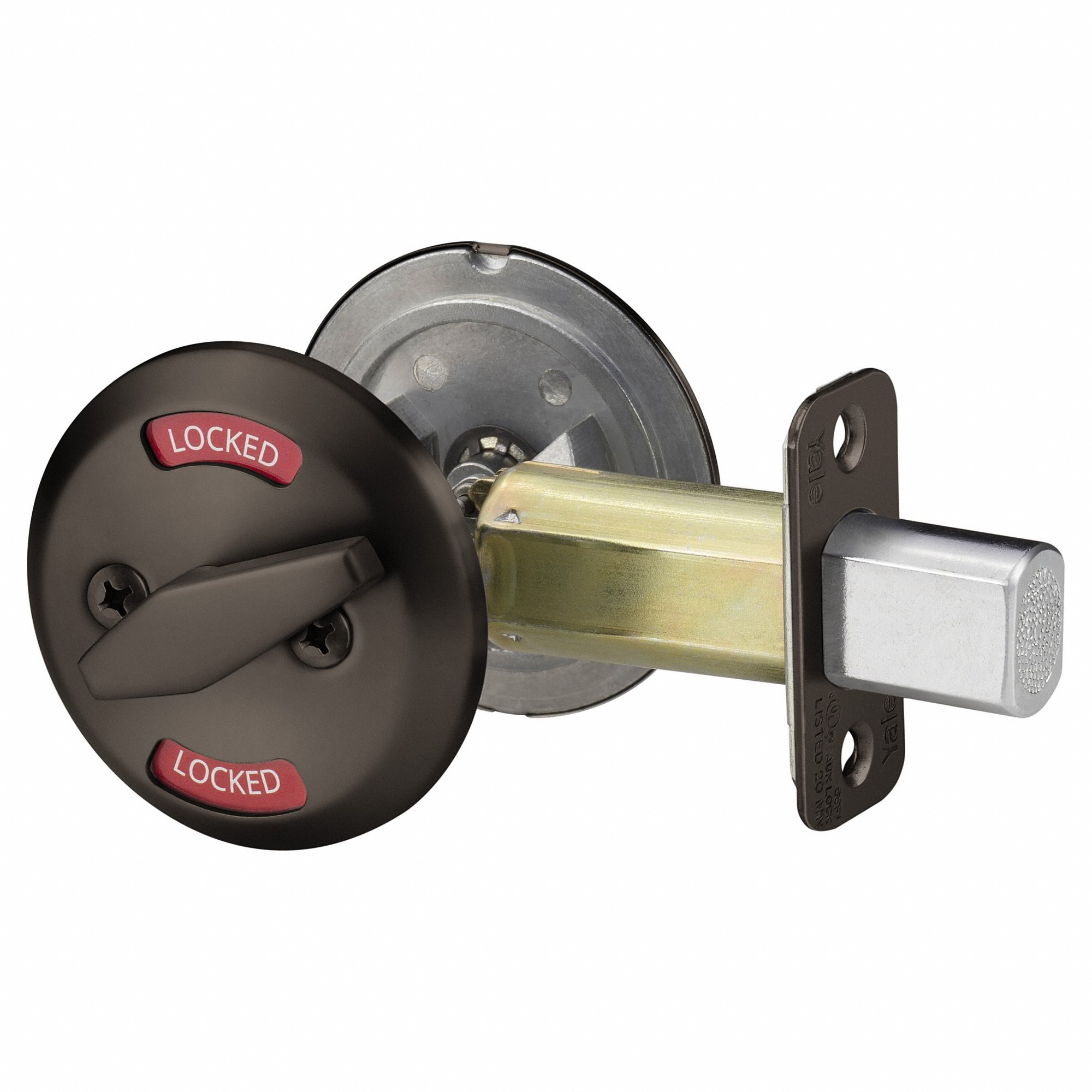 YALE D162 613E SCH C Deadbolt, 1, Dark Bronze | CV3WXN 56HL54