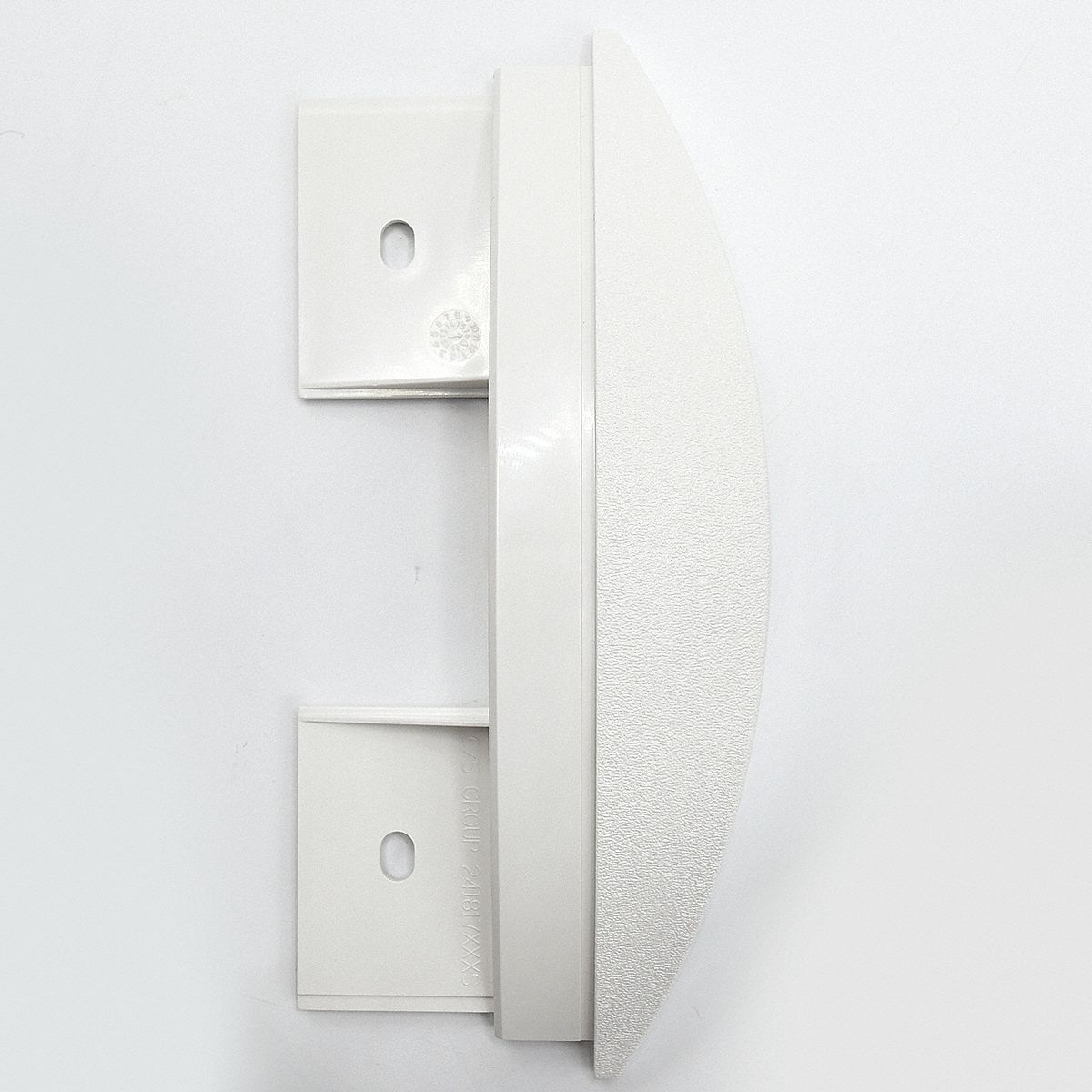 ACROVYN SCR80MCAP949N End Cap, White, 1-3/8 x 8 x 5/64 Inch Size | CF2HMT 55LW98