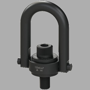 AMERICAN DRILL BUSHING 23050 Hoist Ring, 550 lbs. Load Capacity, 1/4-20 Thread Size, 5 ft. lbs. Torque | CD7BRX