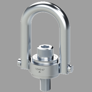 AMERICAN DRILL BUSHING 29301 Hoist Ring, 1250 lbs. Load Capacity, 1/2-13 Thread Size, 14 ft. lbs. Torque | CD6KFQ