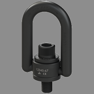 AMERICAN DRILL BUSHING 33213 Hoist Ring, 800 lbs. Load Capacity, 5/16-24 Thread Size, 7 ft. lbs. Torque | CD6KJM