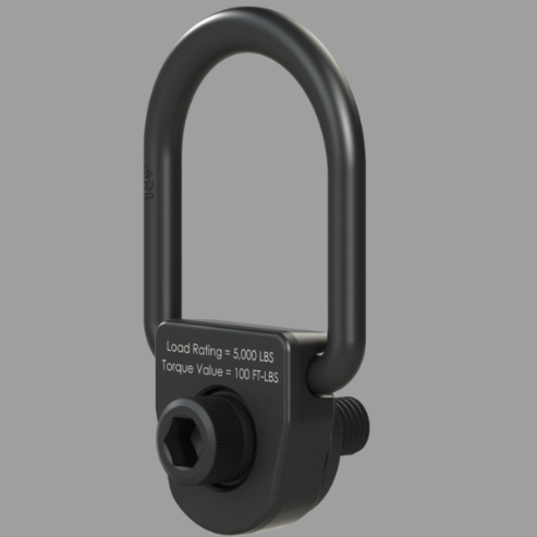 AMERICAN DRILL BUSHING 37330 Hoist Ring, 7000 lbs. Load Capacity, 3/4-10 Thread Size, 100 ft. lbs. Torque | CD6KQA