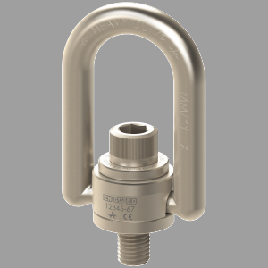 AMERICAN DRILL BUSHING EN33112 Hoist Ring, 550 lbs. Load Capacity, 1/4-20 Thread Size, 5 ft. lbs. Torque | CD6KNB