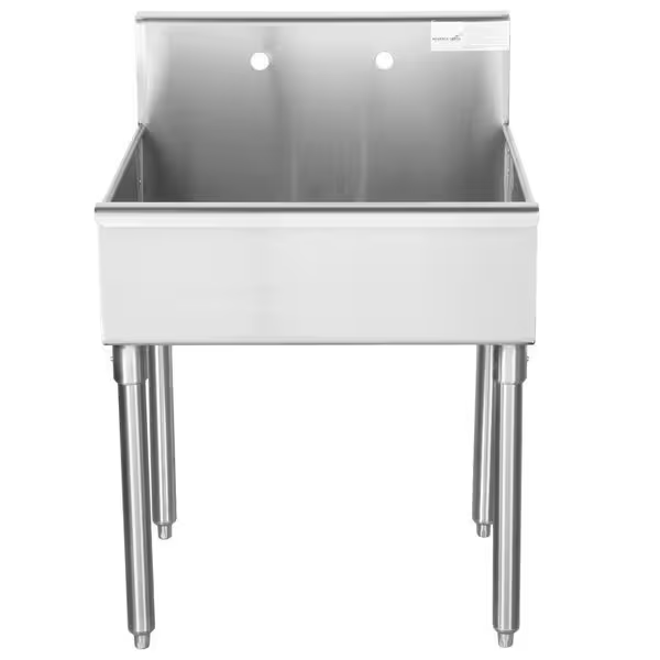 4-OP-18 Economy Service Sink Leg Mounted - 24 