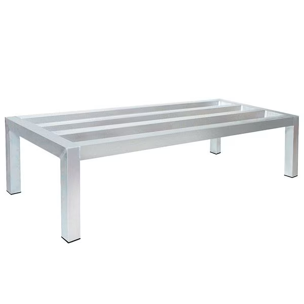 DUN-2448 48 x 24 x 12 Aluminum Dunnage Rack - 2000 lb. Capacity