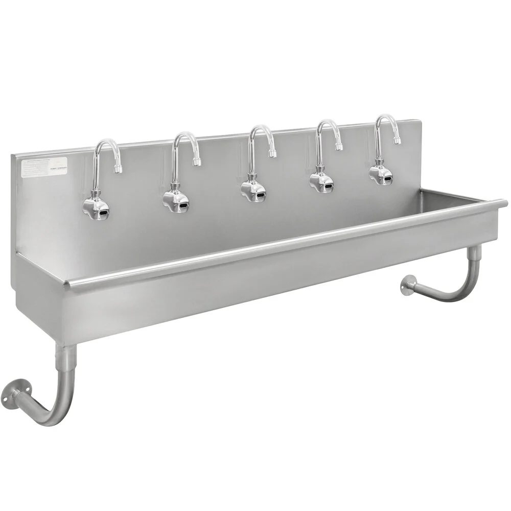 ADVANCE TABCO 19-18-100EFADA Multiwash Hand Sink, Wall Mounted, 100 X 19-1/2 X 25-1/2 Inch Size | CD7NEL