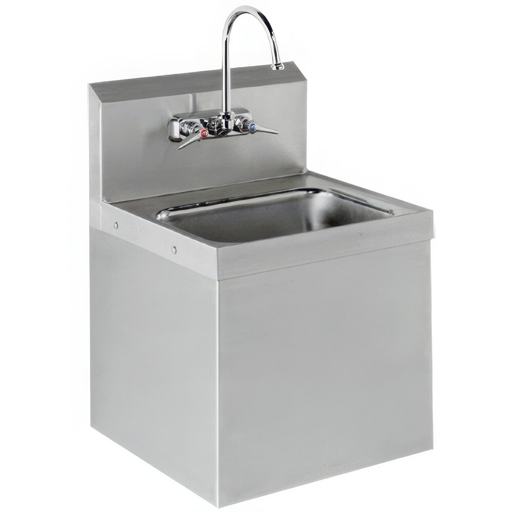 ADVANCE TABCO 7-PS-747 Hand Sink, Wall Mounted, 14 X 10 Inch F-To-B X 5 Inch D Bowl | CD7NMK