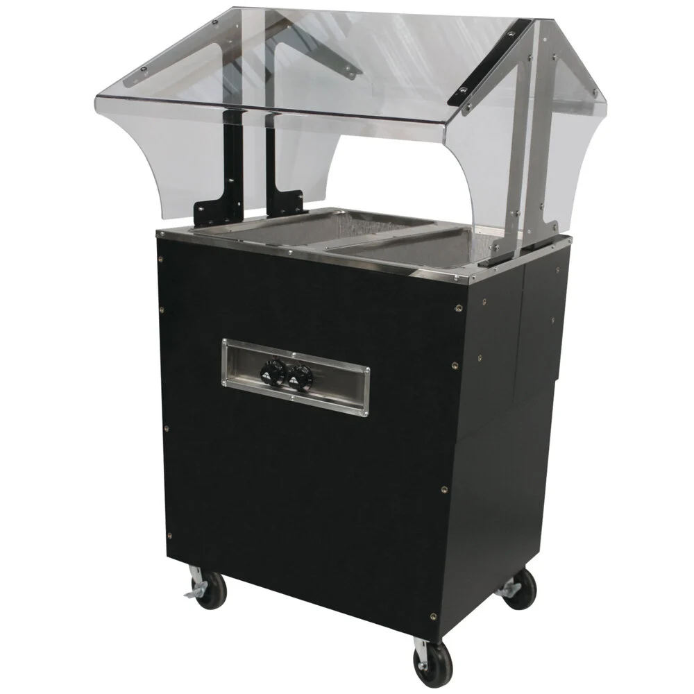ADVANCE TABCO B2-120-B-S-SB Portable Hot Food Buffet Table, Electric, 31-7/8 X 35 X 53 Inch Size | CD7PUT