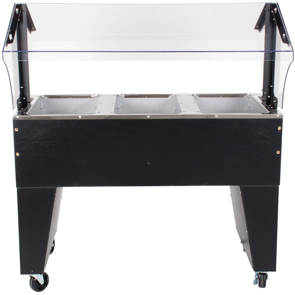 ADVANCE TABCO B3-120-B Portable Hot Food Buffet Table, Electric, 47-1/8 X 35 X 53 Inch Size | CD7PVD