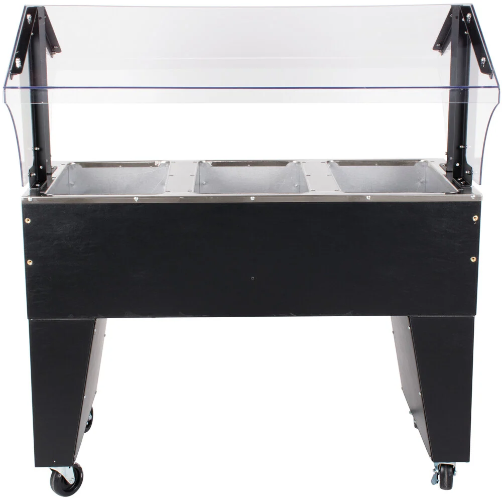 ADVANCE TABCO B3-240-B Portable Hot Food Buffet Table, Electric, 47-1/8 X 35 X 53 Inch Size | CD7PVH