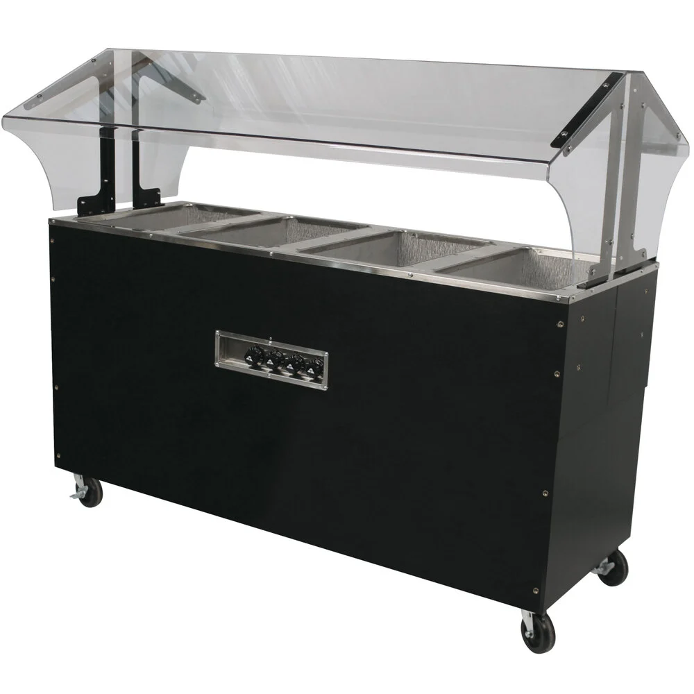 ADVANCE TABCO B4-240-B-S-SB Portable Hot Food Buffet Table, Electric, 62-7/16 X 35 X 53 Inch Size | CD7PVY