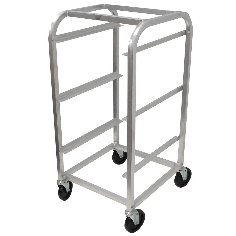 ADVANCE TABCO BC3 Bus Box Cart, 3-Tier, Open, Aluminium Construction, Aluminium Square Tubular Frame | CD7PWU