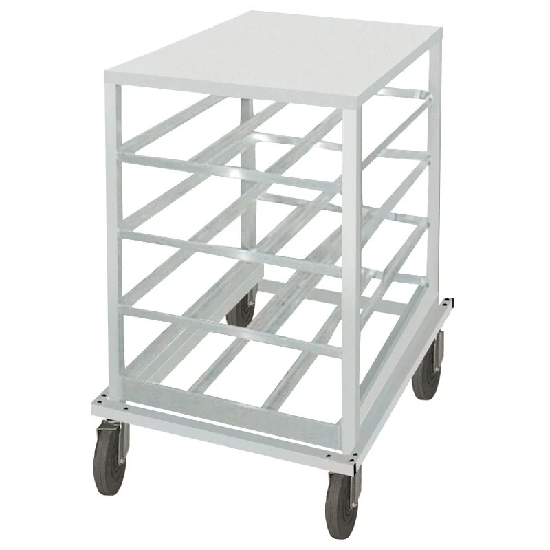 ADVANCE TABCO CR10-54 Can Rack, Low-Profile Mobile Design With Aluminium Top | CD7QKV