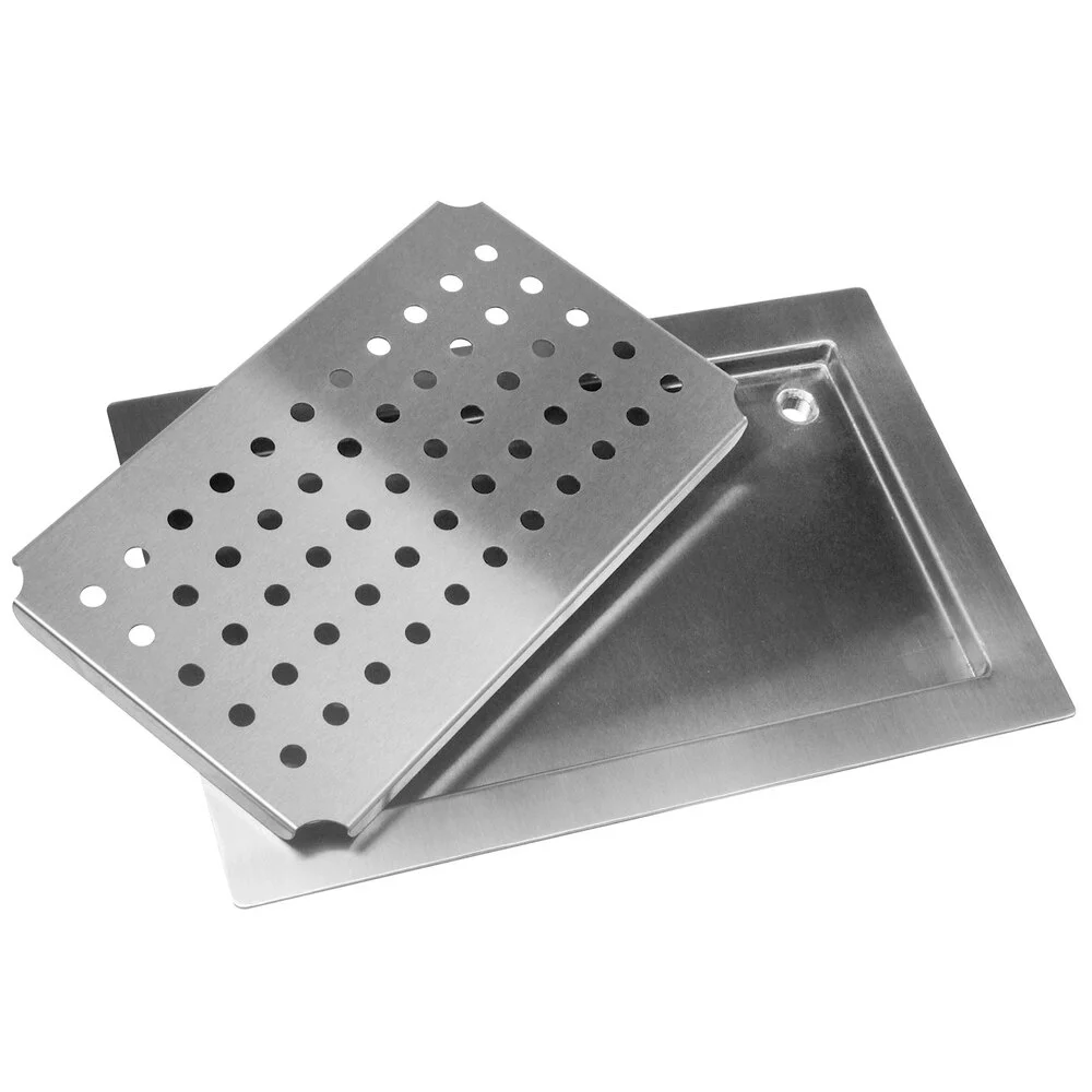ADVANCE TABCO DP-1848 Drain Pan, Countertop, Drop-In Style, 18 X 48 Inch, 16 Ga 300 Ss | CD7QVU