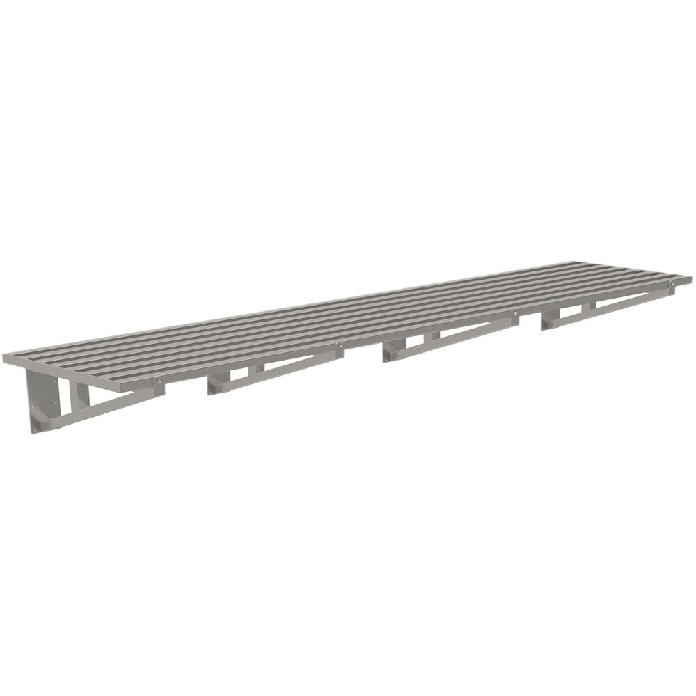 ADVANCE TABCO DT21-10 Slotted Wall Shelf, 120 X 21 Inch Size Ss | CD7RAN