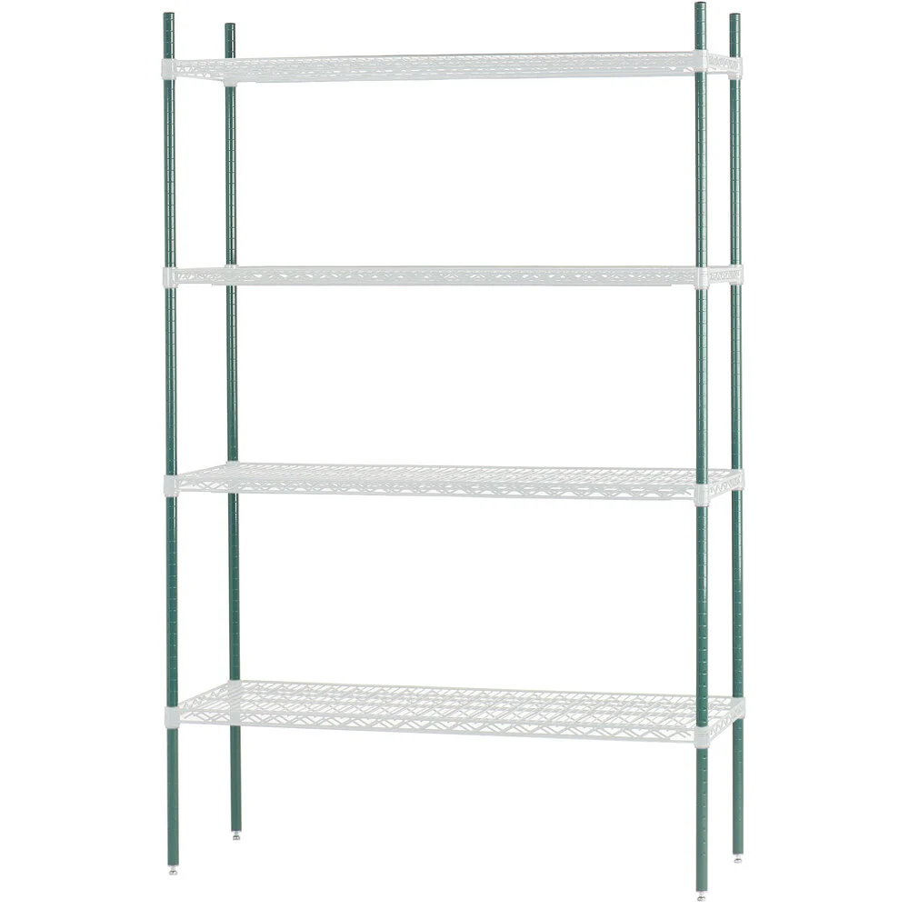 ADVANCE TABCO EGP-34 Special Value Wire Shelving Post, 34 Inch Size, Green Epoxy Coated | CD7THU