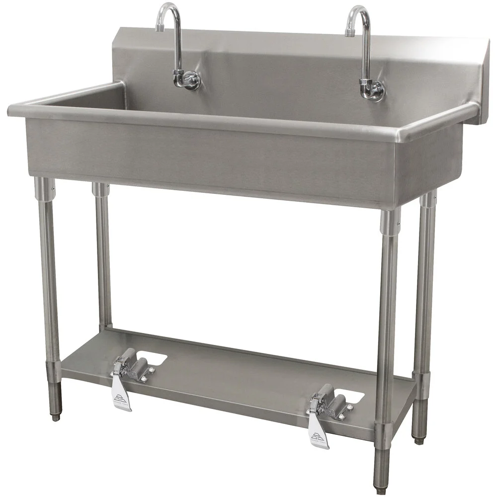 ADVANCE TABCO FS-WM-40FV Multiwash Hand Sink, Wall Mounted, 40 X 19-1/2 X 42-1/2 Inch Size | CD7UKX