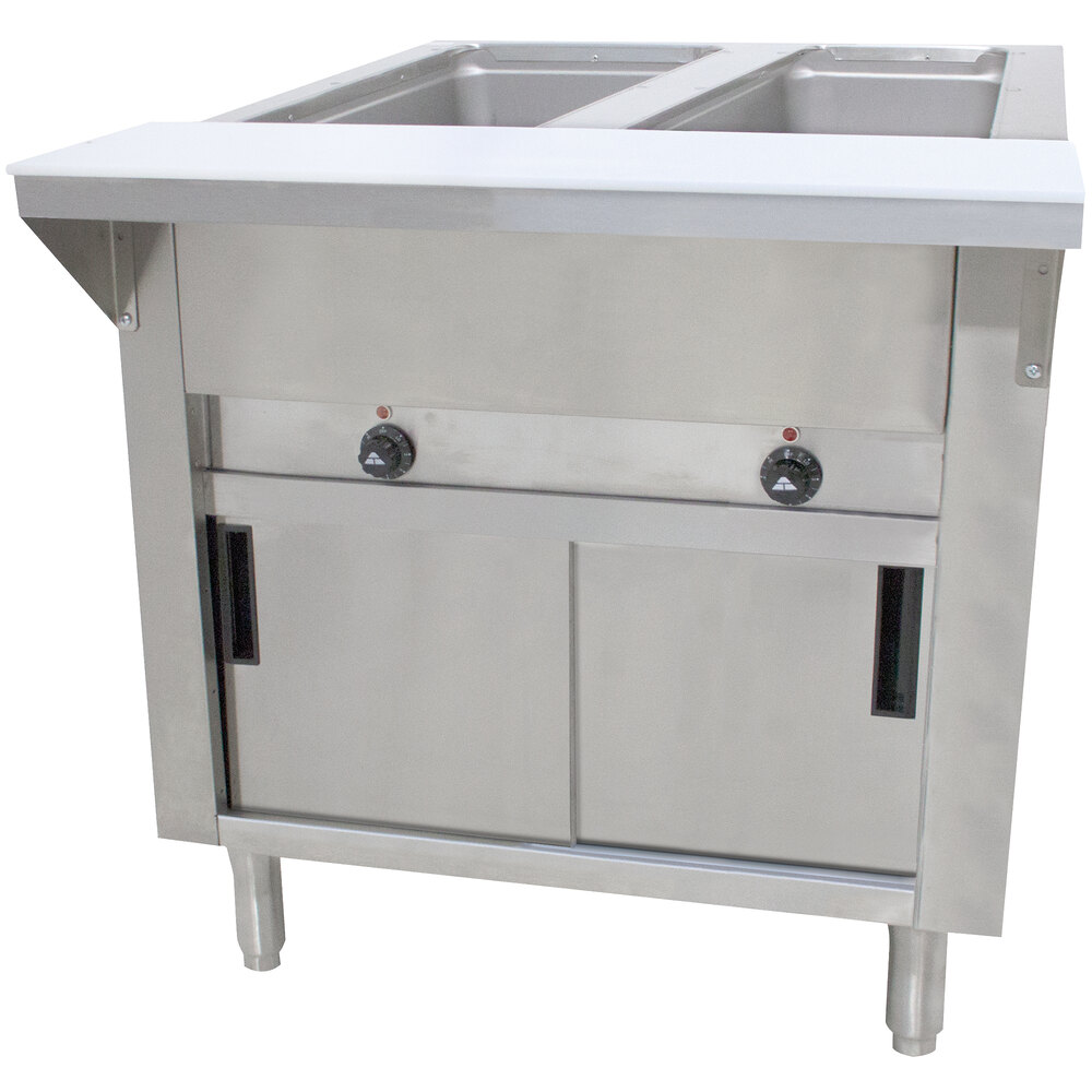 ADVANCE TABCO HF-2E-240-DR Hot Food Table, Electric, 31-13/16 X 30-5/8 X 34-1/8 Inch Size | CD7VDY