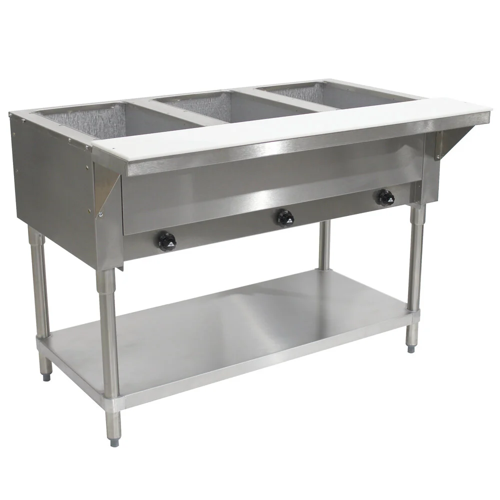 ADVANCE TABCO HF-3G-NAT Hot Food Table, Natural Gas, 47-1/8 X 30-5/8 X 34-3/8 Inch Size | CD7VEM