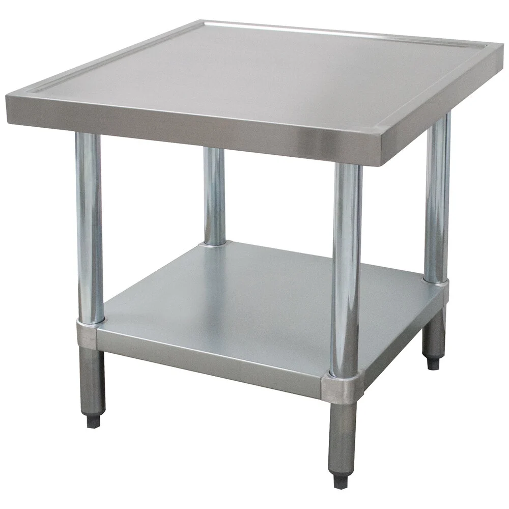 ADVANCE TABCO MT-GL-302 Equipment Stand, 24 X 30 X 24 Inch Size, 14/304 Ss Top, Galvanized | CD7WLR