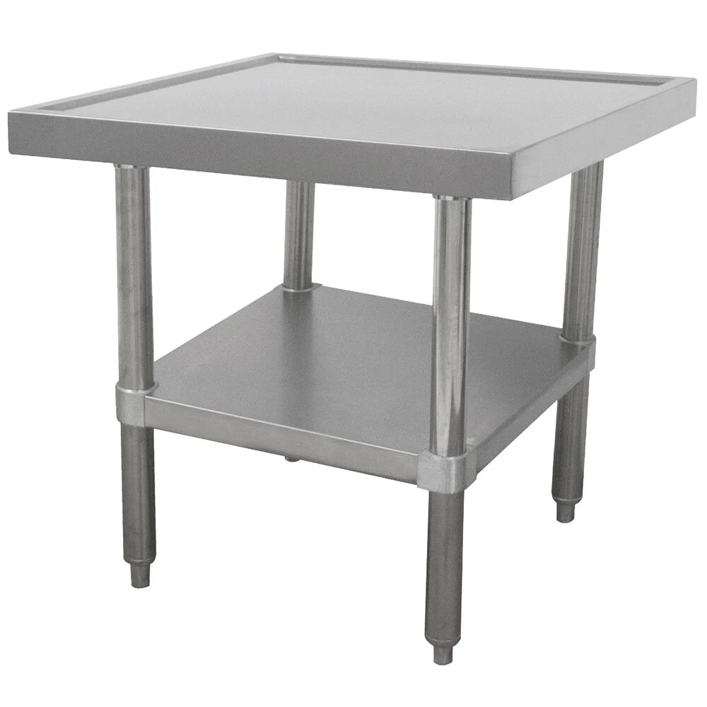 ADVANCE TABCO MT-SS-242 Equipment Stand, 24 X 24 X 24 Inch Size, 14/304 Ss Top | CD7WLZ