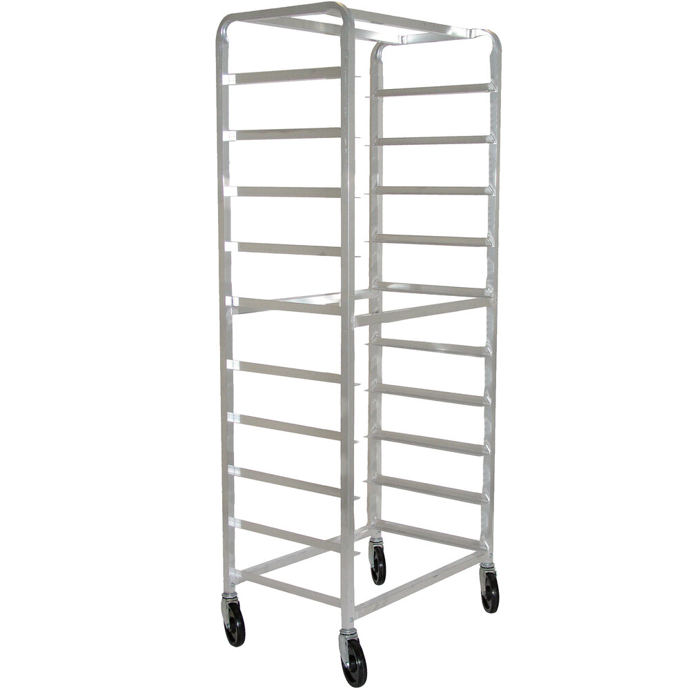 ADVANCE TABCO PR10-6WS Pan Rack, Mobile, Full Height, Side Loading, 28-1/4 X 18 X 69-1/4 Inch Size | CD7XAL