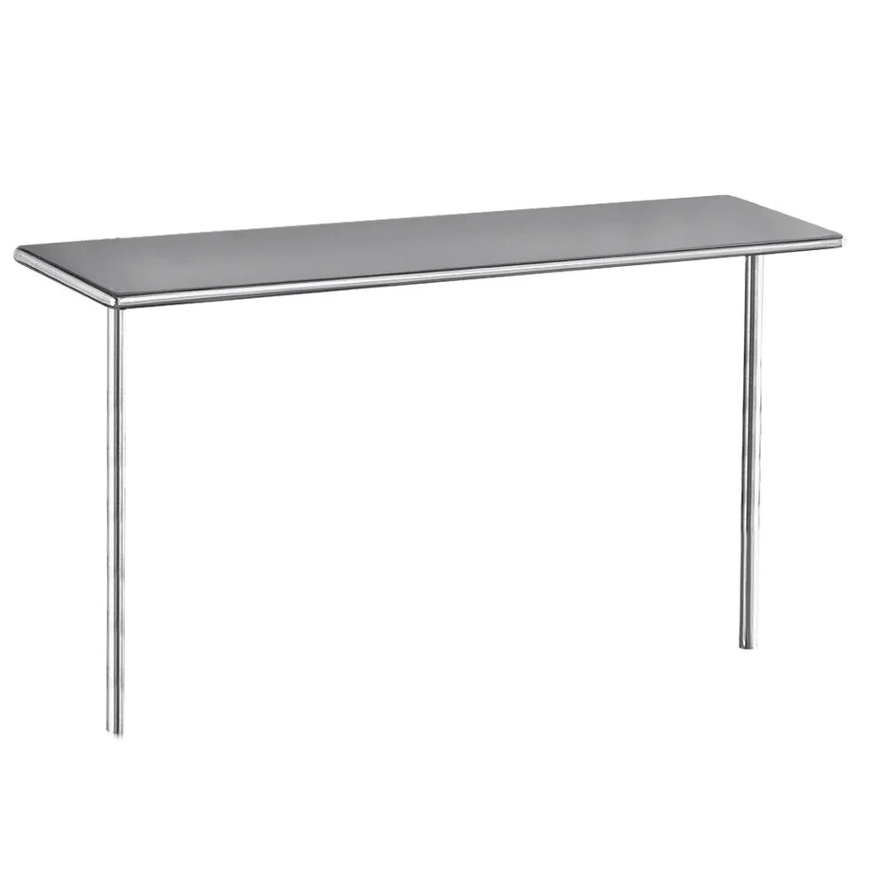 ADVANCE TABCO PT-12-108 Overshelf, Table Mounted, Single, 108 X 12 Inch, Ss, Mid-Mounted | CD7XVY