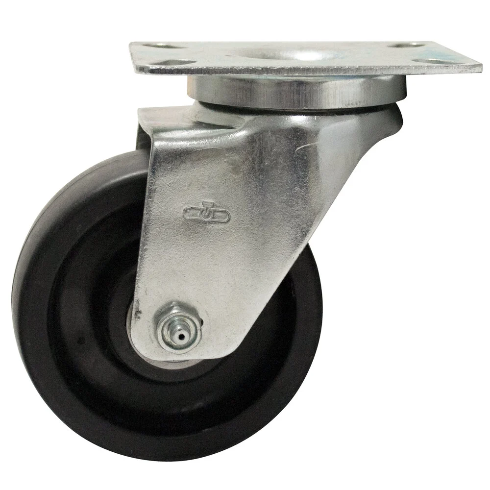 ADVANCE TABCO RA-30 Plate Caster, Standard, 4 Inch Diameter, With Built-In Zerk Grease Fitting | CD7YAJ