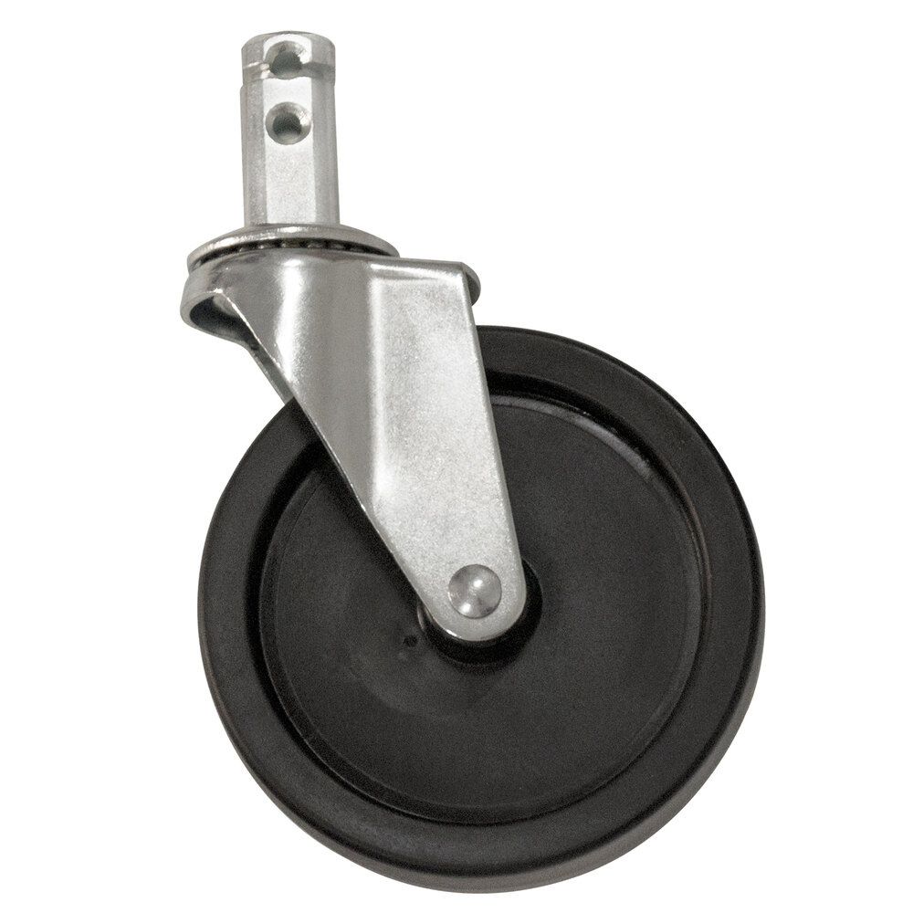 Stem Caster, Heavy Duty, 5 Inch Diameter