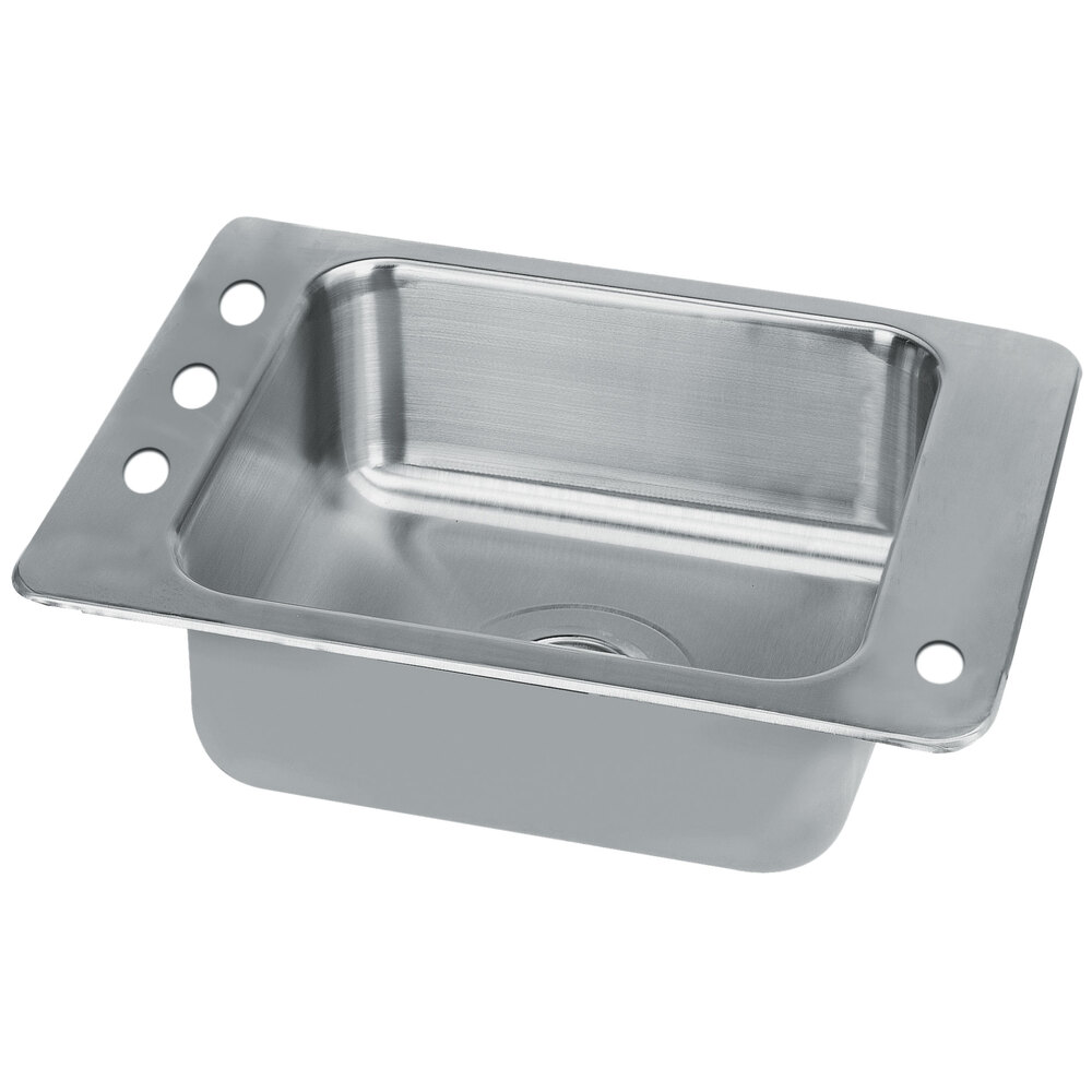 ADVANCE TABCO SCH-1-3119R Classroom Sink, Self Rimming Drop In Style, 1-Cpt., 20 X 16 Inch | CD7YDL