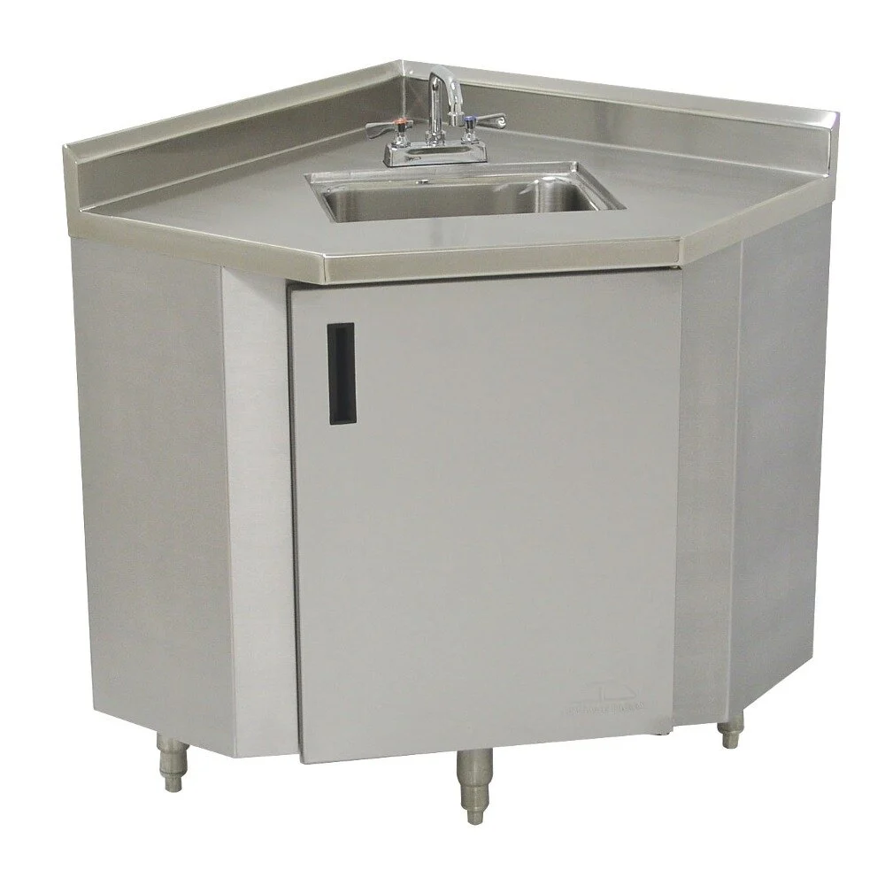 ADVANCE TABCO SHK-2441 Sink Cabinet, Corner Design, 16 X 20 X 12 Inch D Sink | CD7YGT