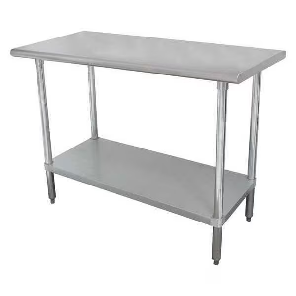 Work Table, SS, 16g, 304, 72x24, 72 Inch
