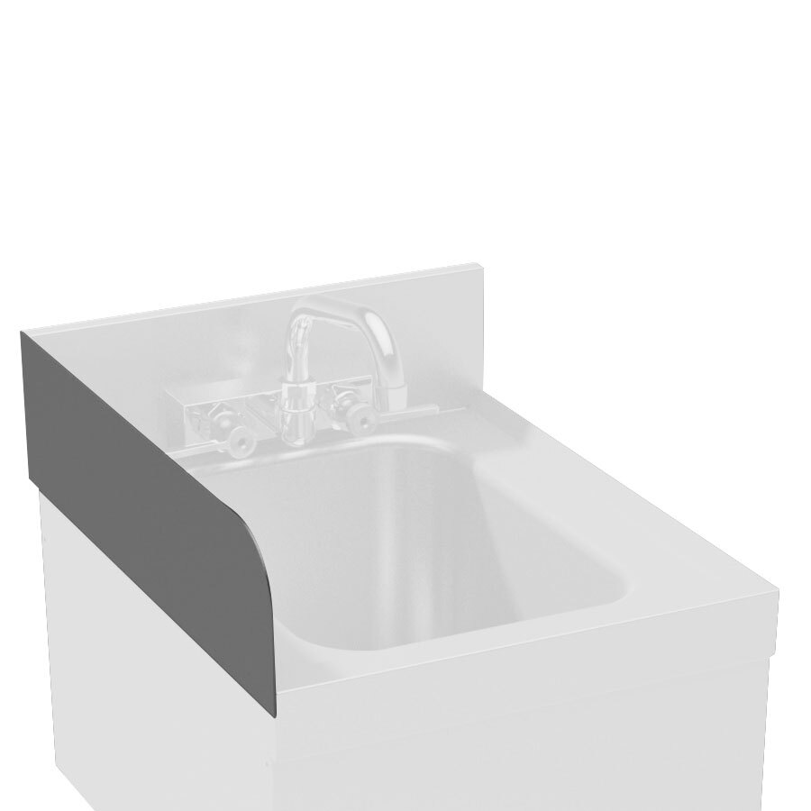 ADVANCE TABCO SU-20L Prestige Side Splash, Left, For 20 Inch D Unit | CD7YVR