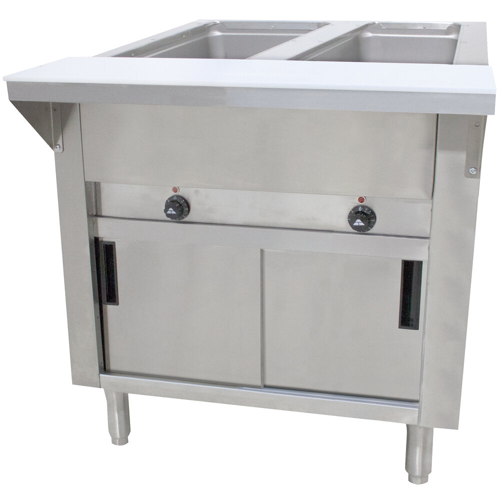 ADVANCE TABCO SW-2E-240-DR Hot Food Table, Electric, 31-13/16 X 30-5/8 X 34-1/8 Inch Size | CD7ZAE