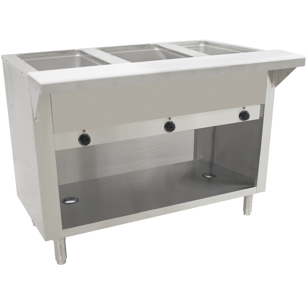 ADVANCE TABCO SW-3E-120-BS Hot Food Table, Electric, 47-1/8 X 30-5/8 X 34-1/8 Inch Size | CD7ZAH
