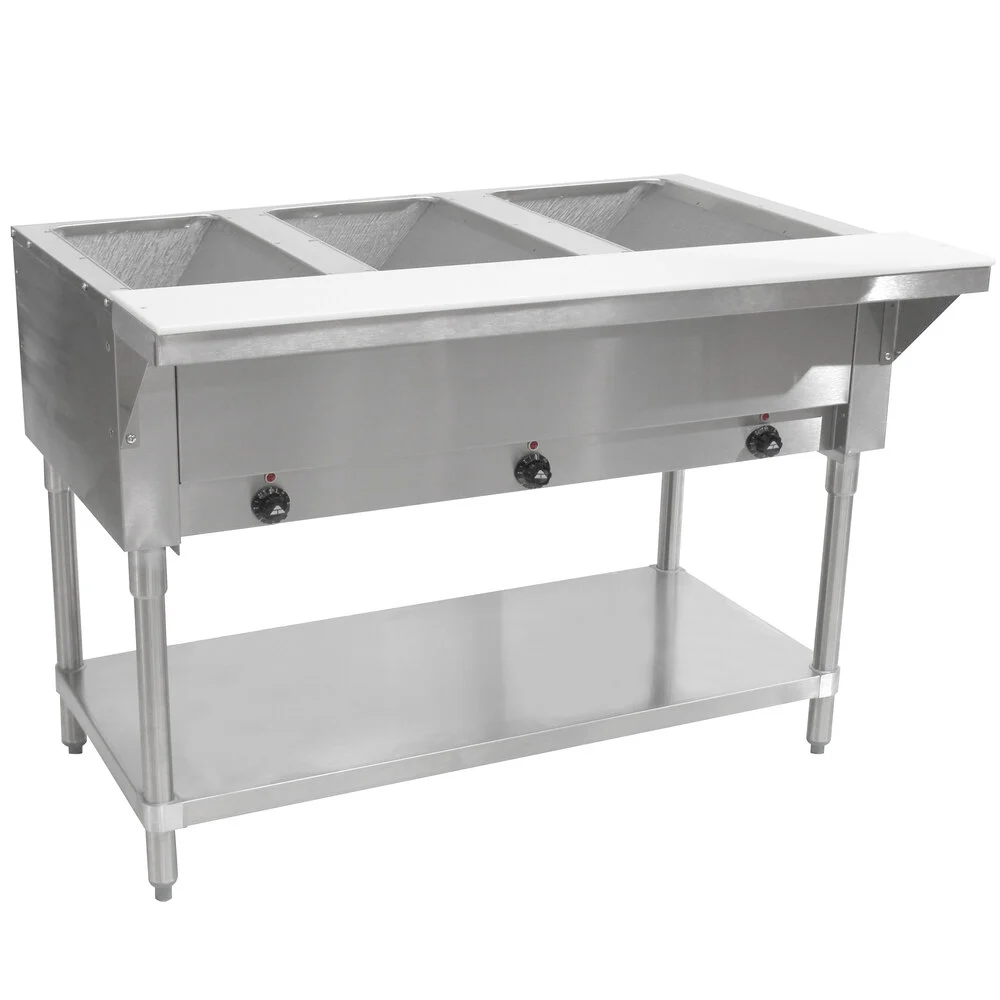 ADVANCE TABCO SW-3E-240 Hot Food Table, Electric, 47-1/8 X 30-5/8 X 34-1/8 Inch Size | CD7ZAK