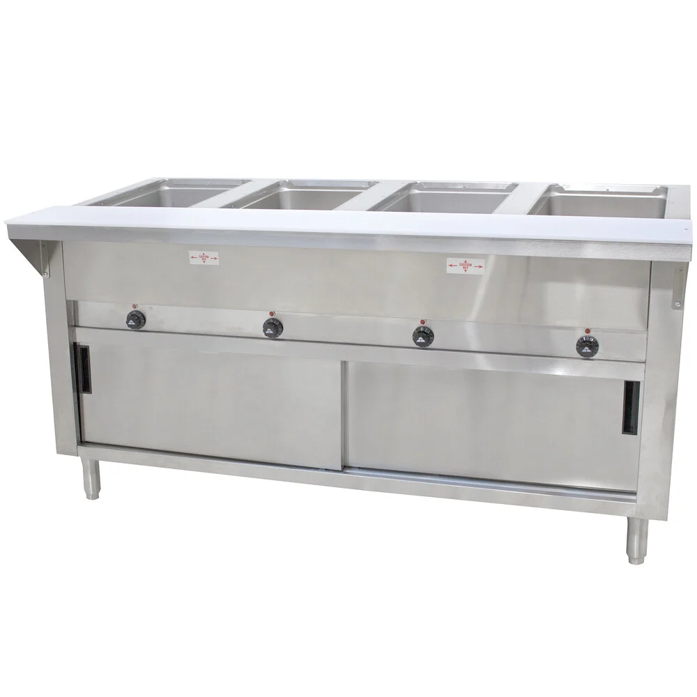 ADVANCE TABCO SW-4E-240-DR Hot Food Table, Electric, 62-7/16 X 30-5/8 X 34-1/8 Inch Size | CD7ZAV
