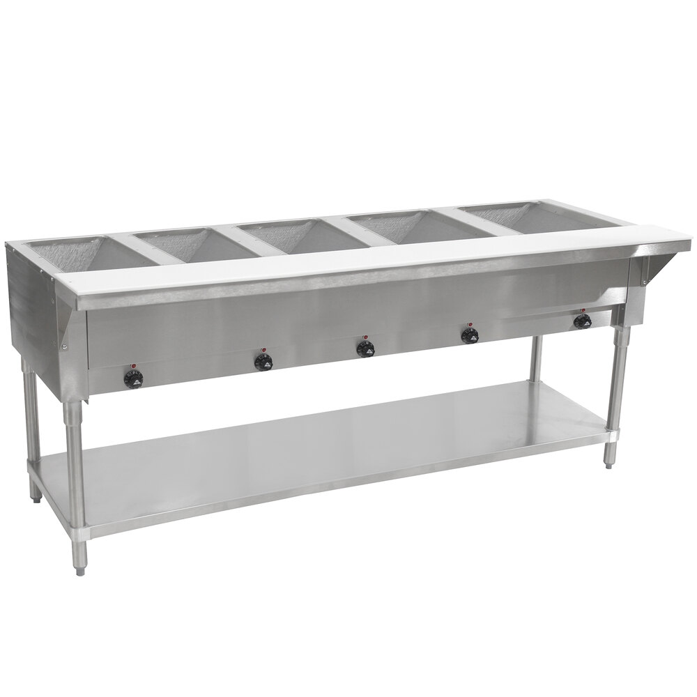ADVANCE TABCO SW-5E-240 Hot Food Table, Electric, 77-3/4 X 30-5/8 X 34-1/8 Inch Size | CD7ZAW